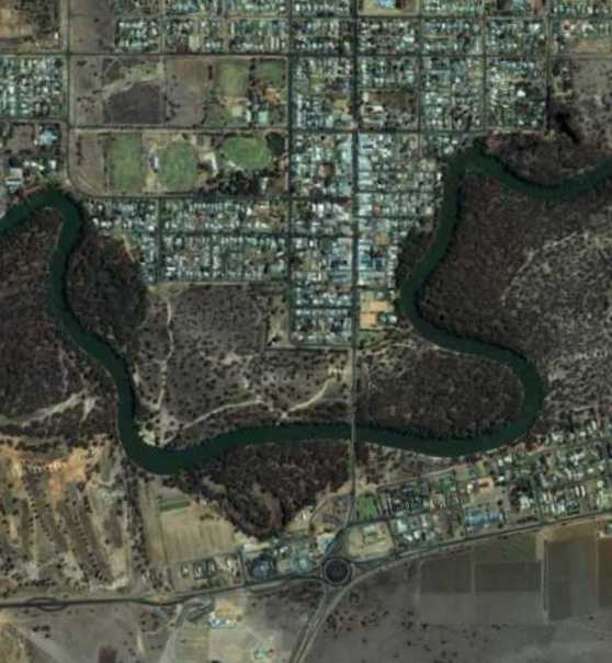 Satellite view of Hay